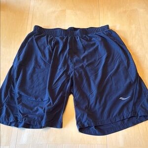 Saucony Black Athletic Shorts!